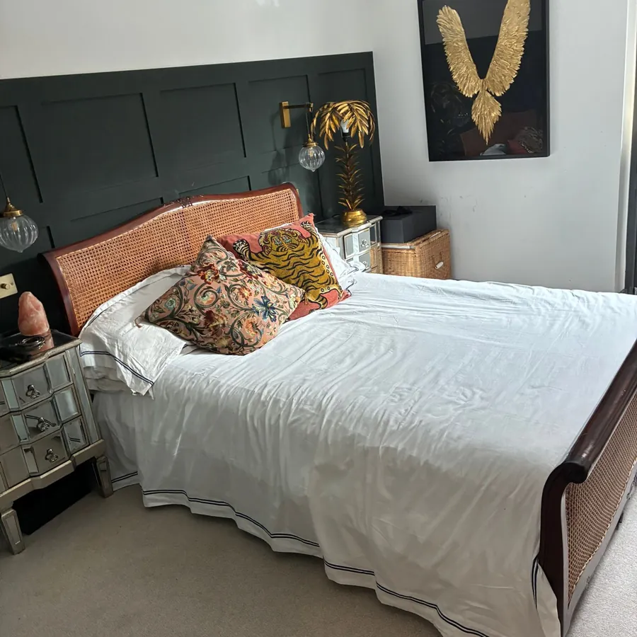 Tidied bedroom