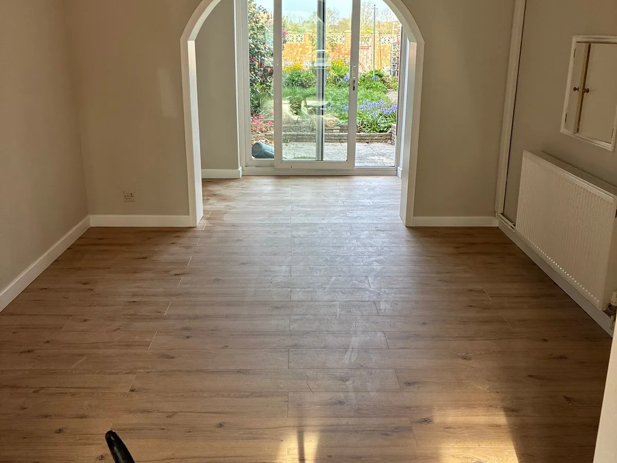 Empty property cleaned to a tenant-ready standard